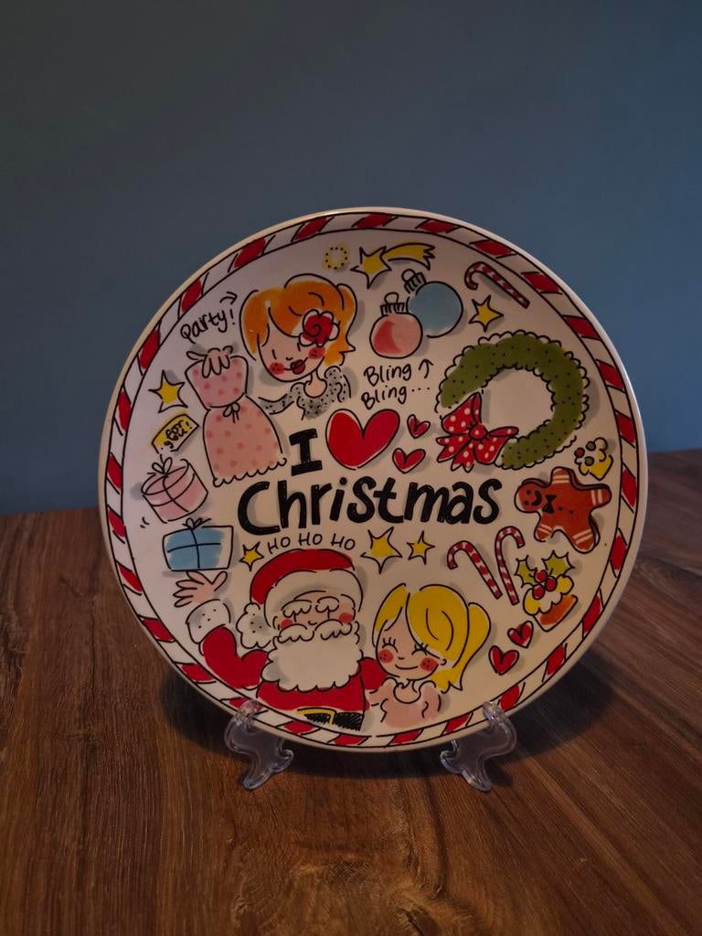 Blond amsterdam kerst bord, Ophalen, Blond Amsterdam, Nieuw, Bord(en)