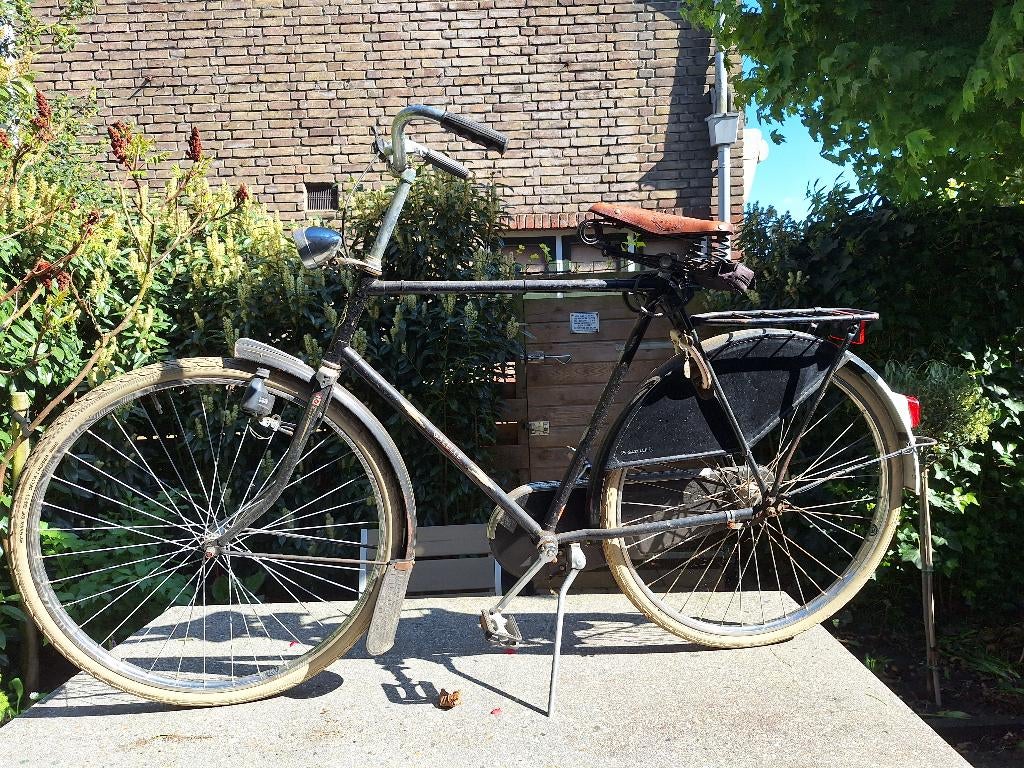 Klassieke Gazelle Impala herenfiets, Ophalen, Terugtraprem, Jaren '60 of nieuwer, 55 tot 59 cm