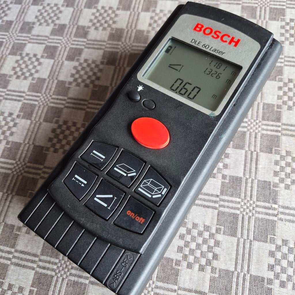 Laser Bosch, Ophalen, Afstand
