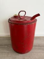 ESSO Groot Olieblik Verzamelaar Vintage Garage, Ophalen of Verzenden