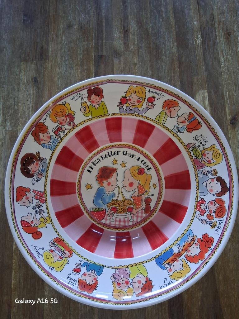 Blond Amsterdam pasta schaal, Huis en Inrichting, Keuken | Servies, Ophalen of Verzenden, Aardewerk, Blond Amsterdam, Schaal of Schalen