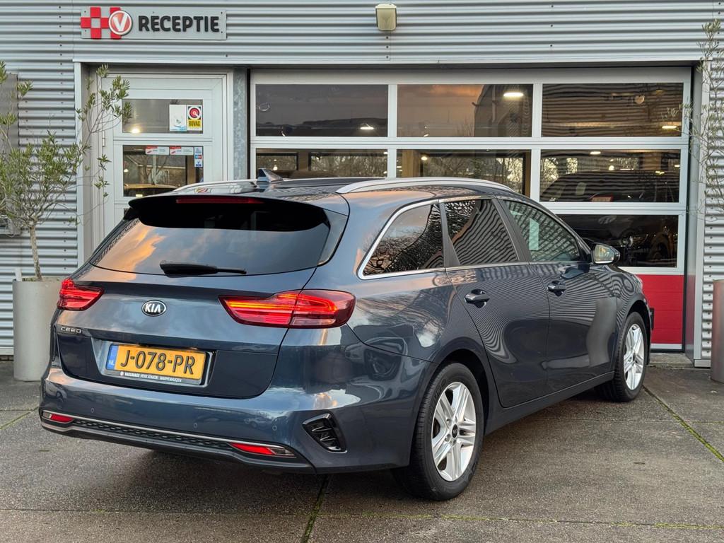 Kia Ceed Sportswagon 1.4 T-GDi DynamicPlusLine Automaat / Ca, Euro 6, 4 cilinders, Blauw, Origineel Nederlands