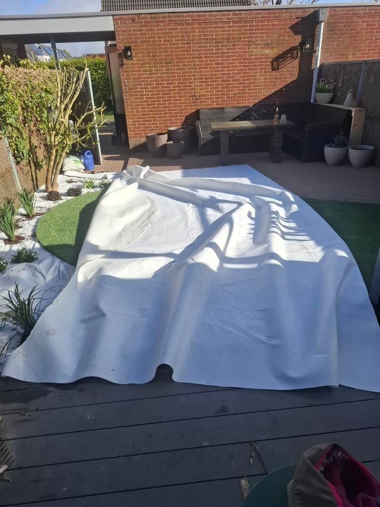 Geotextiel Non-woven 190 g/m² Gronddoek, Ophalen of Verzenden, Nieuw