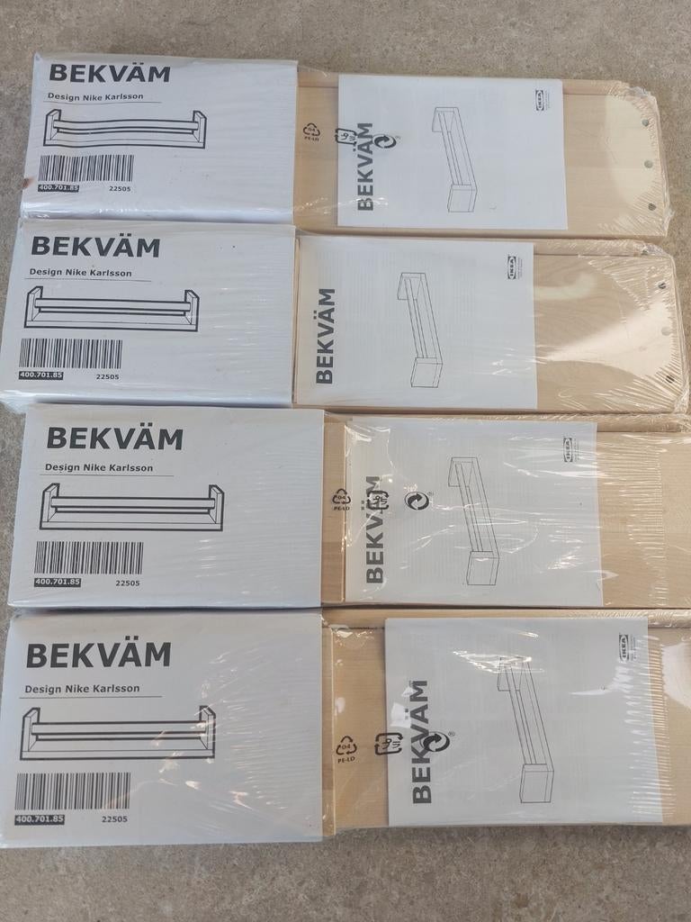 4x Ikea Bekvam kruidenrekje - nieuw in doos, Ophalen, Nieuw