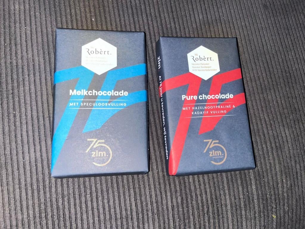 Chocoladerepen Robèrt van Beckhoven, Ophalen of Verzenden