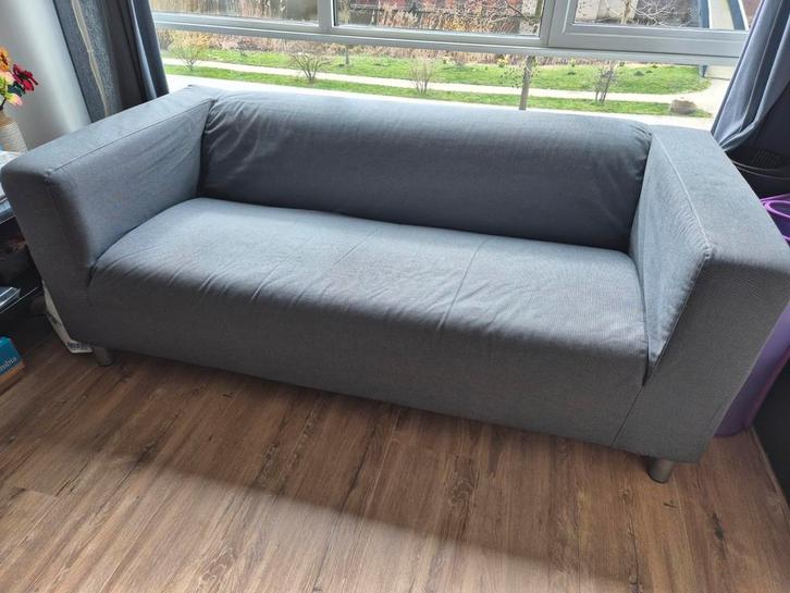 IKEA Klippan 2-zitsbank - Grijs, Huis en Inrichting, Banken | Sofa's en Chaises Longues, Gebruikt, Tweepersoons, 150 tot 200 cm