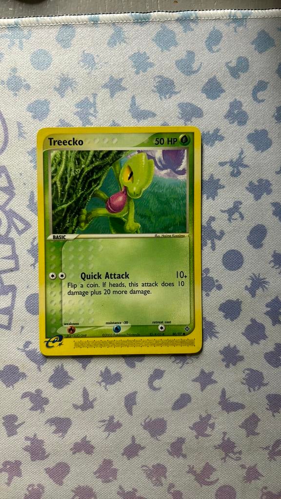 Treecko, Hobby en Vrije tijd, Verzamelkaartspellen | Pokémon, Zo goed als nieuw, Ophalen of Verzenden