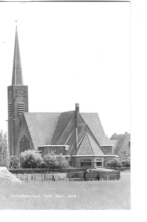 Oud Beijerland, Ophalen of Verzenden, 1960 tot 1980, Ongelopen, Zuid-Holland