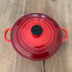 Le Creuset gietijzeren braadpan (cocotte) 20 cm kersenrood, Huis en Inrichting, Keuken | Potten en Pannen, Ophalen of Verzenden