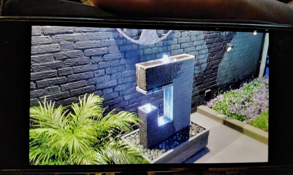 Waterornament met led verlichting, Tuin en Terras, Waterpartijen en Fonteinen, Ophalen, Waterornament