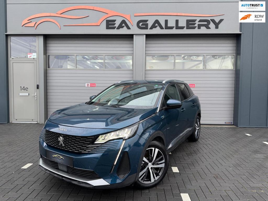 Peugeot 3008 1.6 HYbrid 300PK 360°Camera Nav, Parkeersensor, 4 cilinders, 181 pk, Blauw