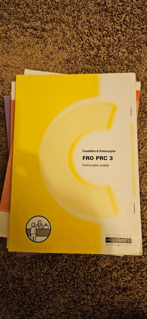 Frontoffice & Parkreceptie FRO PRC 3 Parkreceptie: praktij, Boeken, Ophalen of Verzenden, Gelezen, MBO, Educatieve Uitgeversgroep
