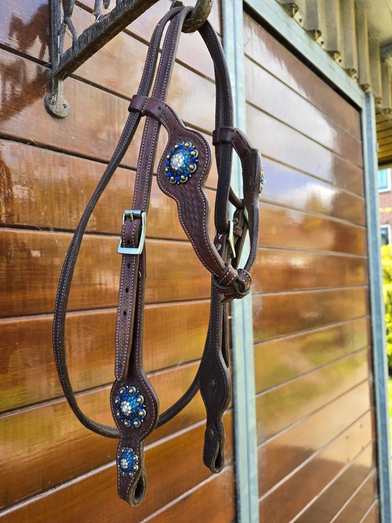 Western show hoofdstel, Dieren en Toebehoren, Ophalen of Verzenden, Western