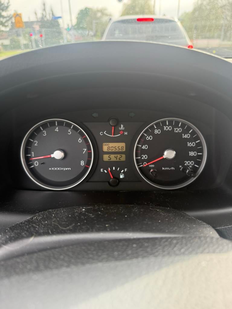 Hyundai Getz 1.3 Automaat – 80.000 km – Zuinig & Betrouwbaar, 450 kg, 40 €/maand, 4 cilinders, Blauw