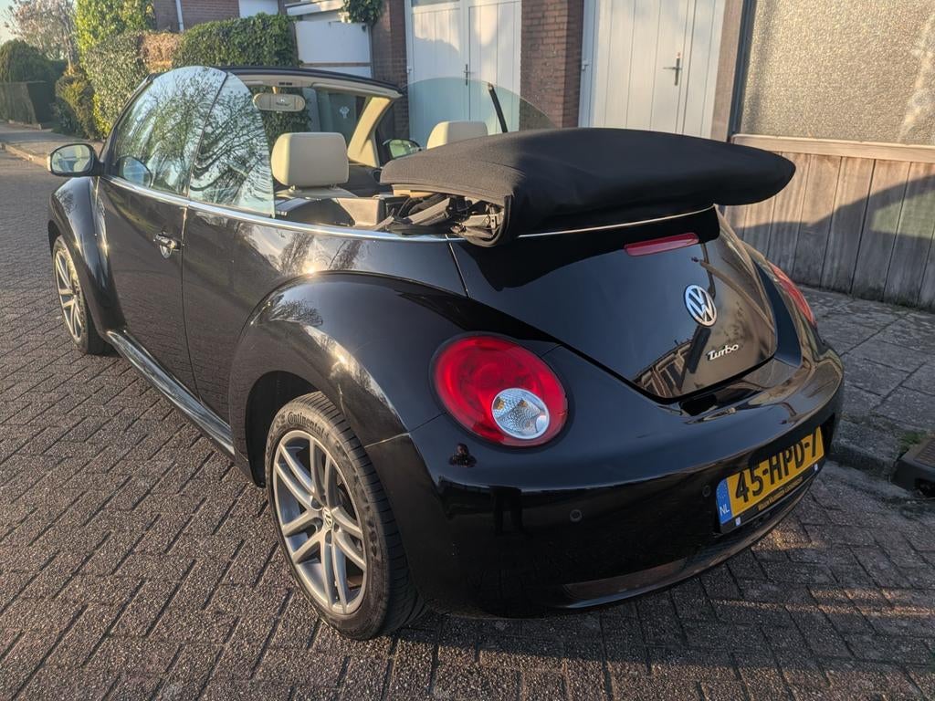 Volkswagen Beetle Turbo 1.8T Cabrio Facelift nieuw model '08, Voorwielaandrijving, 1363 kg, 4 cilinders, Cabriolet