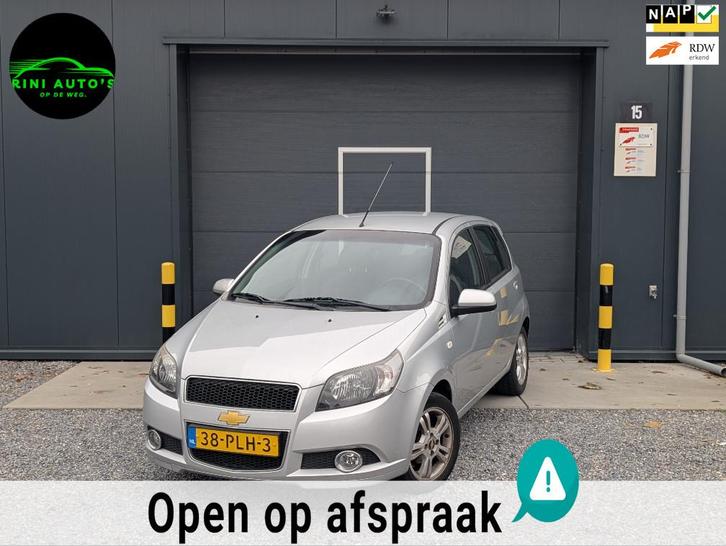 Chevrolet Aveo 1.2 16V LS+ Volledig onderhoudshistorie, Auto's, Chevrolet, Bedrijf, Te koop, Aveo, ABS, Airbags, Airconditioning