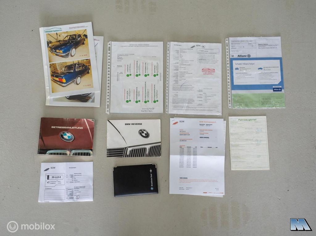 BMW E30 323i Coupe 1984 | WB vrij | LapisBlau | Roestvrij, Auto's, Gebruikt, 150 pk, Blauw, 1010 kg