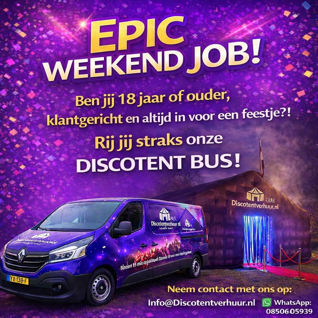 Gezocht! Discotent chauffer!, Vacatures, Vacatures | Chauffeurs, Overige niveaus, Starter, Overige vormen