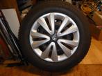 Aangeboden : 4 winterbanden met velgen en wieldoppen, Auto-onderdelen, Banden en Velgen, Ophalen, Gebruikt, 16 inch, Banden en Velgen