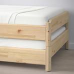 IKEA stapelbare bedden UTAKER 2x  80x200 z.g.a.n., Huis en Inrichting, Slaapkamer | Bedden, Ophalen, Eenpersoons, Wit, Zo goed als nieuw