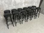 Thonet Barkrukken Met Lederen Zitting, 5 krukken of meer, Ophalen, Zo goed als nieuw, 60 tot 90 cm
