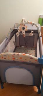 Verstelbare Reisbed met Comode, Ophalen of Verzenden, Zo goed als nieuw, Reisbedje