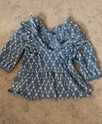 Zara topje, Blauw, Ophalen of Verzenden, Korte mouw, Maat 36 (S)