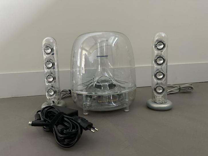 Harman Kardon SpeakerSet, Computers en Software, Pc speakers, Gebruikt, Audiokanaal 2.1, Ophalen