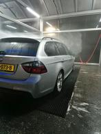 BMW 3-Serie 2.0 318 I Touring 2008 Grijs 143pk M pakket, Auto's, BMW, Euro 5, Achterwielaandrijving, Zwart, Alcantara