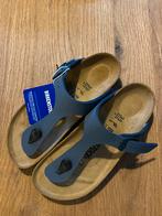 Birkenstock kids Gizeh maat 35 donkerblauw leer, Nieuw, Ophalen of Verzenden