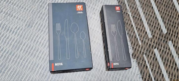 Zwilling Nova Bestekset - Nieuw in doos!, Huis en Inrichting, Keuken | Bestek, Nieuw, Rvs of Chroom, Vaatwasserbestendig, Ophalen of Verzenden