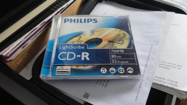CD-R, Computers en Software, Beschrijfbare discs, Nieuw, Cd, Herschrijfbaar, Lightscribe, Ophalen of Verzenden
