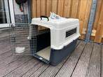 Reisbench (vliegtuig) hond L, Dieren en Toebehoren, Ophalen, Minder dan 65 cm, Hondenhok, Zo goed als nieuw