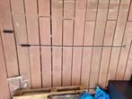 Slingerstang zonnescherm met kogelhaak, Tuin en Terras, Zonneschermen, Ophalen, Gebruikt, Uitvalscherm