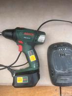 Bosch Accuboormachine 18V - Werkt Perfect!, Gebruikt, Variabele snelheid, Ophalen of Verzenden, Boor- en Schroefmachine