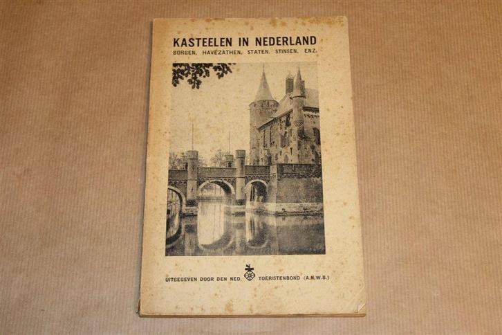 Kastelen in Nederland [1943] — Vintage ANWB Gids, Boeken, Geschiedenis | Vaderland, Gelezen, Ophalen of Verzenden