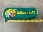 Zgan, niet kapot, Samson en Gert pennenmapje etui 20 cm, Verzamelen, Ophalen, Overige figuren, Zo goed als nieuw, Gebruiksvoorwerp