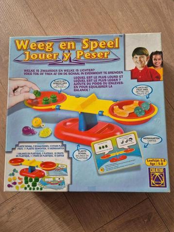 weeg en speel beschikbaar voor biedingen