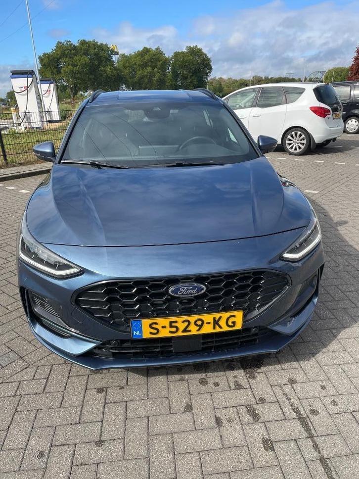 Ford Focus 1.0 Ecoboost Hybrid 125pk 2023 Blauw, Auto's, Ford, Particulier, Focus, 360° camera, ABS, Achteruitrijcamera, Adaptieve lichten