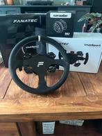Fanatec universal hub v2 QR2 met fanatec 300m Alcantara rim., Computers en Software, Joysticks, Ophalen, Zo goed als nieuw