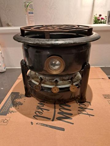 Emaille petroleumstel 3-pitter beschikbaar voor biedingen