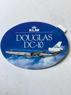 Sticker KLM Douglas DC-10, Verzenden, Zo goed als nieuw