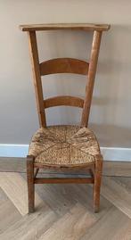 Antieke houten bidstoel kerkstoel, Antiek en Kunst, Antiek | Meubels | Stoelen en Banken, Ophalen