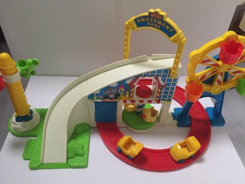 Vintage-speelgoed-sesamstraat-jim henson-retro-pretpark, Kinderen en Baby's, Speelgoed | Fisher-Price, Gebruikt, Speelset, Ophalen of Verzenden