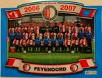 Placemat Feyenoord Rotterdam 2006-2007, Verzamelen, Sportartikelen en Voetbal, Ophalen of Verzenden, Zo goed als nieuw, Feyenoord
