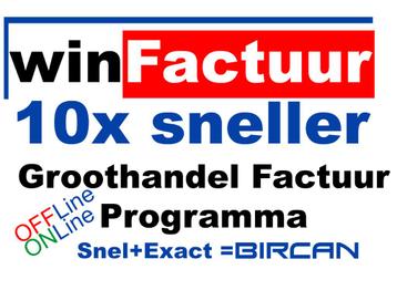 Groothandel Facturatie Software WinFactuur Programma MKB ZZP beschikbaar voor biedingen