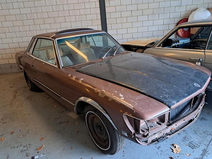 Mercedes 450 slc,1978,v8, Auto's, Oldtimers, Bedrijf, Mercedes-Benz, Benzine, Coupé, Automaat, Ophalen