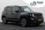 Jeep Renegade 4xe 240 Plug-in Hybrid Electric S Camera, Appl, Auto's, Jeep, Automaat, Stof, Gebruikt, Zwart
