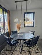 WESTWING eettafel Luca 140cm, Huis en Inrichting, Tafels | Eettafels, Ophalen, Rond, Zo goed als nieuw, Vijf personen of meer