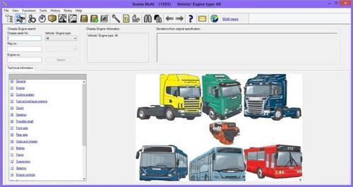 Scania Multi [1808] v18.50.1.2 [08.2018], Auto diversen, Handleidingen en Instructieboekjes, Verzenden